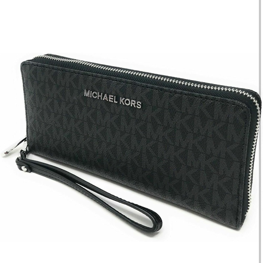 Michael Kors Black Wristlet